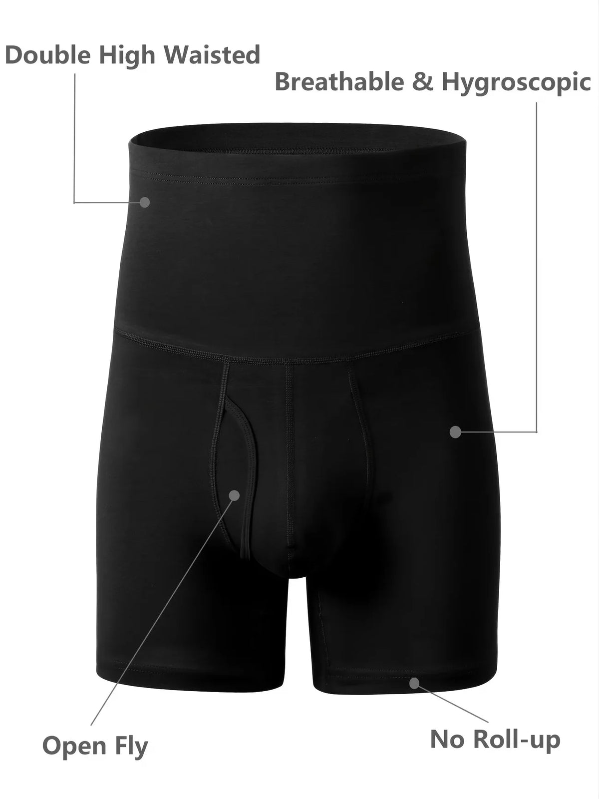 Pantalon gainant homme taille haute