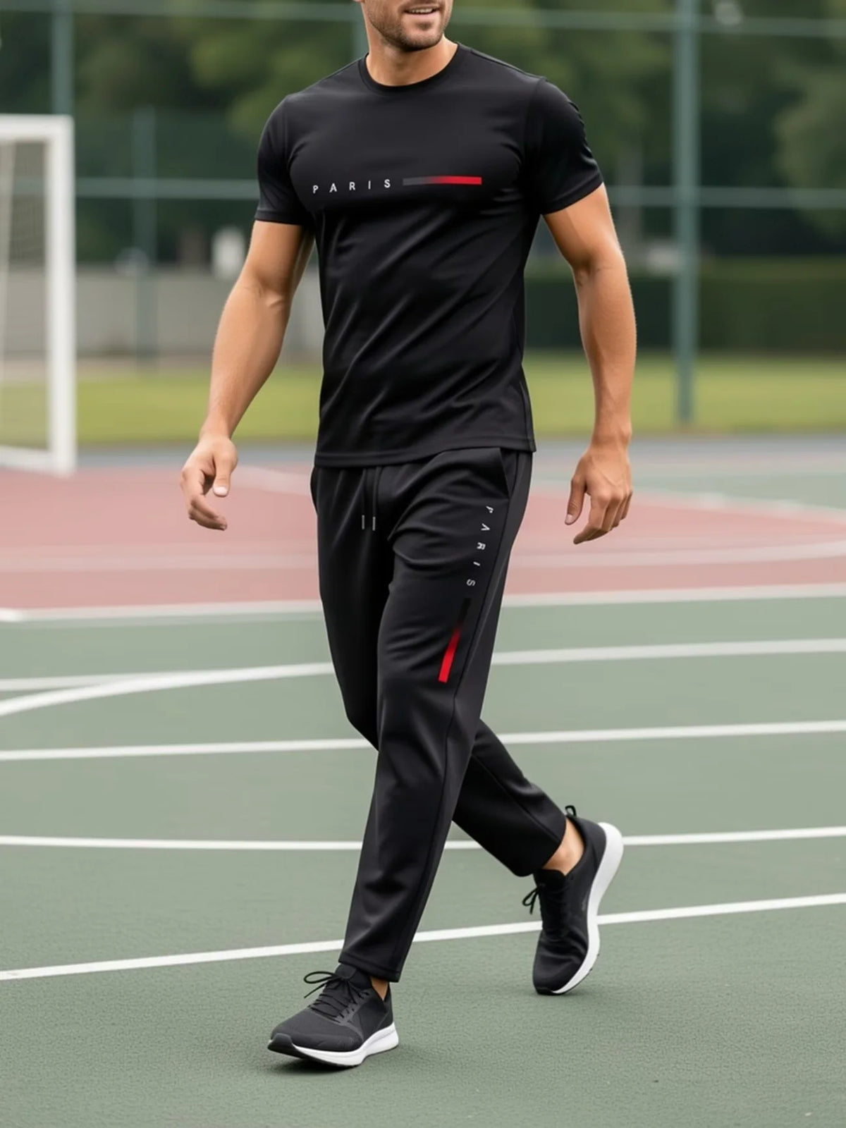 Ensemble décontracté athlétique pour homme