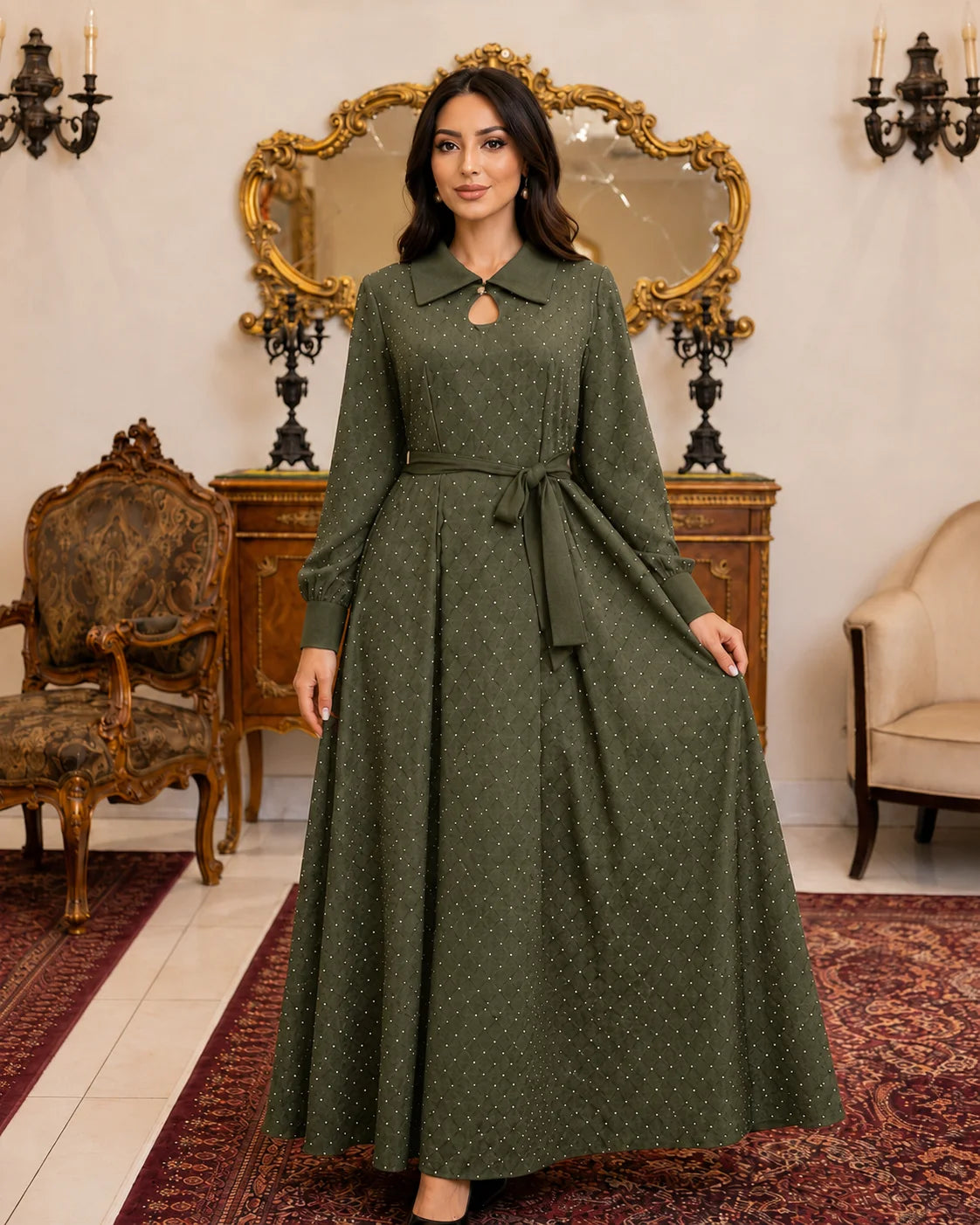 ✨ طقم إليز المرصّع بالأحجار ✨ original
