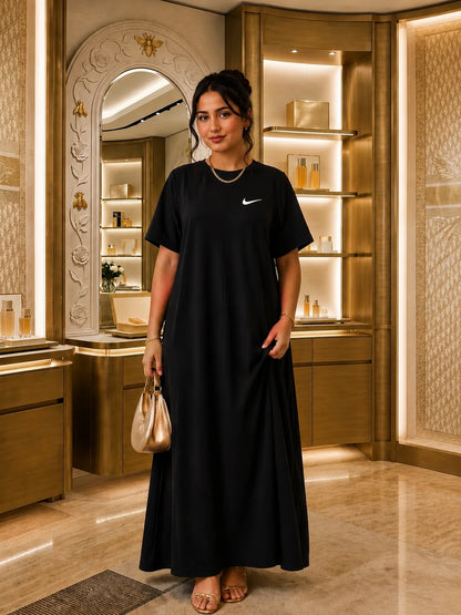 موديل تركي فاخر logo  Robe 2026 t-chirt